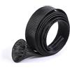Btgghytr Custodia elastica per canna da pesca con copertura protettiva per spinning, baitcasting