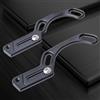 RichVibe Guida catena singola MTB con compatibilità ISCG03 ISCG05, deragliatore anteriore in alluminio leggero, ricambio per anelli 30-40T, chiavi incluse