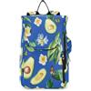 WDdZzyy Borsa da tennis da donna e uomo, traspirante, per sport, pickleball, badminton, per donne e uomini, divertente, con avocado, colore blu reale