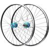 QHYRZE Set di Ruote Bici 26/27.5/29 Pollici Bike Ruote Cerchi 32H Rilascio Rapido Freno A Disco Freno V Cuscinetto Sigillato for 7-12 Velocità