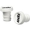 ODI F72PPW - Terminali per Manubrio BMX, Taglia Unica, Colore: Bianco