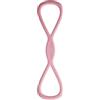 Keqaoe Figure 8 - Fascia di resistenza in silicone, 8 fasce di resistenza, dispositivo di allenamento per gambe, braccia, spalle, schiena, yoga, casa