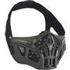 YDMHYLAI Scorpion Tattico Caccia Paintball Airsoft CS Fight Mezza Maschera in Silicone