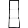 Generic Robusta scala singola con design antiscivolo, ideale per interni ed esterni, sport, allenamento, basket, scaletta di posizionamento