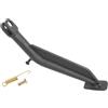 TIANHENGMart Cavalletto laterale per scooter elettrico H8 N8UB T300 GT1 - robusto cavalletto per bicicletta in metallo con ampia pedana - supporto sicuro per il veicolo
