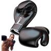 Generisch Guanti Da Boxe 283 G Attrezzatura Per Allenamento Di Pugilato