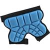 Kaeltsyn Pantaloncini protettivi per coccige per snowboard e pattinaggio, copertura imbottita dell'anca con elastico in vita, adatti per la pratica, pantaloncini da sci, cuscinetto per coccige, cuscino da