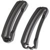Btgghytr 2Pcs Outdoor Fettuccia Cintura Fine Clip Keeper Clip per Immersione Cinghia Escursionismo Campeggio Tessitura Sostituzioni Fine