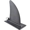 F Fityle FITYLE 1 Kayak Skeg Fin in Materiale Sintetico Scuro con Punti di Fissaggio Integrati per Canoa, Riduzione della Resistenza all'Acqua
