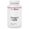 GymBeam Omega 3 + ADEK olio di pesce e vitamine capsule softgel 90 St