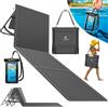 KESSER® Lettino da spiaggia pieghevole con schienale regolabile - Lettino da spiaggia pieghevole con tracolla e borsa, portata massima 130 kg - Lettino prendisole per spiaggia, giardino e terrazza