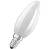 OSRAM Star lampada a filamento per base E14, vetro smerigliato, bianco caldo (2700K), 806 lumen, in sostituzione di lampadine convenzionali da 60W, non dimmerabile, confezione da 3 pz