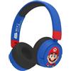 supermario SUPER MARIO Cuffie On-Ear Wireless Condivisione 85dB/95dB Aux