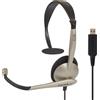 KOSS CS95 Cuffie cablate USB con microfono con cancellazione del rumore Beige