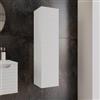 DEGHI Colonna bagno sospesa 30 x 120 h cm cannettato con anta reversibile bianco opaco - Deck