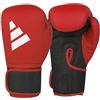 adidas Hybrid 25 - Guanti da boxe unisex per adulti, blu, 12 oz EU