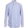 BRIONI - Camicia a righe - Blu chiaro