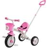 Chicco Triciclo Bambini U-Go 2in1, Triciclo Bimba e Bimbo con Manigl sAKI