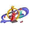 Mattel Disney Pixar CARS - Pista della Vittoria, set con veicolo Saetta McQueen