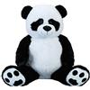 Lifestyle & More Orso panda gigante XXL 100 cm grande peluche panda giocattolo morbido e vellutato - da amare