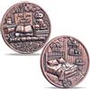 LParkin Just One More Chapter Coin Gamer Booting Gifts per gli amanti dei libri, marchio unico del libro, marca di libri e monete di prenotazione, idea per i produttori di libri (un altro