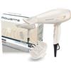 Rowenta Pro Power+, Asciugacapelli con Motore AC Robusto e Professionale di Lunga Durata, Concentratore 6mm, Diffusore di Volume per Ampia Varietà di Pieghe, Tecnologia Ionica, CV7243