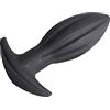 HGDTYRI Plug anale in silicone, dilatatore anale, dildo anale for uomo S/M/L/XL/XXL, masturbazione anale, plug anale, giocattolo sessuale for uomini e donne, coppie(Gold M)