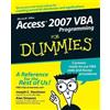 Joseph C. Stockman Alan Simps Access 2007 VBA Programming For Dummi (Tascabile)