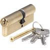 CISA 10G300210, Cilindro Europeo C2000, Ottone Smerigliato, 40/50 mm