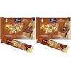 Tirma Ambrosia al Cioccolato al Latte e Crema di Nocciole | Barrette di Cioccolato | Wafer Ripieni di Crema alle Nocciole | Senza Uova | Adatto ai Vegetariani | Confezione da 172gr, 4x21,5g