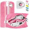 FOREDOO 2 in 1 Sacchetto Scarpe Lavatrice, Versione Migliorata Sacchetto per Lavare Scarpe in Lava-trice, Riutilizzabile Doppie Cerniere e Doppie Tasche Sacchetti Scarpe Lava-trice