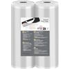 Vpcok Direct Sacchetti Sottovuoto Alimenti Rotoli 28/28x600cm, Senza BPA