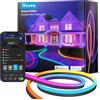 Govee Striscia Luminosa LED Neon da Esterno 10M, Controllo APP&WiFi, IP67