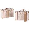 Fdit Novel Mini Valigia Elegante Portatile Scatola Cartone Caramelle Festa Compleanno 50Pcs / Set