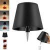 Beaeet Lampada per bottiglia wireless, dimmerabile, 3 colori, lampada per bottiglia di vino, con controllo touch, ricaricabile tramite USB, lampada da scrivania per bar, ristoranti, soggiorno, camera