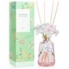 DIUFJAG 180ml - Cherry Blossom Fioritura di Ciliegio Profumatore per Ambienti,Diffusore Profumo Ambiente con 8 Bastoncini,Reed Diffuser Fragranze per Bagno,Appartamento