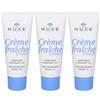 NUXE Crème fraîche de beauté® Crema Ricca Idratante 48h Pelli Secche 3x30 ml