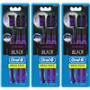 Oralb All Rounder Black Spazzolino Manuale 3 Pezzi 3x3 pz da denti