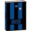 Diario Agenda Compatibile Inter Nero Azzurro 2026/2027 10 Mesi Datato 18x12 cm + Penna Colorata Omaggio