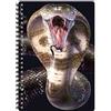 3D LiveLife A5 Quaderno - Cobra di Deluxebase. Quaderno Serpente 80 Pagine 3D lenticolare. Magnifico articolo da scuola o ufficio con grafica realizzata dal famoso artista Joh Naito