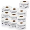 BETCKEY - 10 Rotoli 11356 Etichette Compatibile con DYMO S0722560, 41mm x 89mm, 3000 Etichette per Badge Piccole Utilizzo per LabelWriter 450 4XL NON per 550 o 5XL