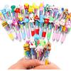 SULOLI 30 Pezzi Penne Multicolore 4 Colori,Penna a Sfera con Animali Kawaii | Gadget Regalini Fine Festa Compleanno