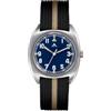 TACTICAL FROG Militado ML17 - Orologio militare al quarzo da 36 mm, super luminoso, impermeabile, 100 m, Blu, vetro K1, movimento 2035, cinghia