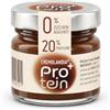 Cremolandia Pro+tein Creme Spalmabili Proteiche Monoporzione, Box 46 Vasetti, 30 g Ciascuno, Gusto a Scelta (Fondente)