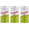 Perello Manzanilla Olive verdi snocciolate | Olive artigianali di alta qualità, marinate con peperoncini di Guindilla | senza glutine | importate dalla Spagna | latta da 150 g (confezione da 3)
