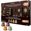 Cafféluxe Aluminum Hot Chocolate Pods - 40 Capsules Compatible with Nespresso - A Taste of Decadence - Hot Chocolate Pods for Nespresso Machine - Variety Capsules