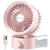 KinYiLO Ventilatore da tavolo F87 Rosa