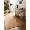 benuta Pure Tappeto Juta Jutta - Naturale 80x250 cm - Tessuto a Mano per Camera da Letto, Salotto, Soggiorno - Design Boho - Adatto al Riscaldamento a Pavimento