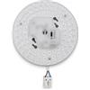 Area illumina Modulo LED Circolare Magnetico IP20, 5 Tonalità (2700K-6500K), 3 Misure, Policarbonato, Fascio 160° (170x35mm 18W)