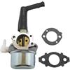 UYTGFO Adatto for Briggs & Stratton 697422 110402 110412 215369 Barra del timone Motore Carb con guarnizioni di montaggio Kit filtro aria 696065 Carburatore